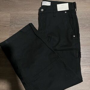 Hollister Men's carpenter jeans in Black